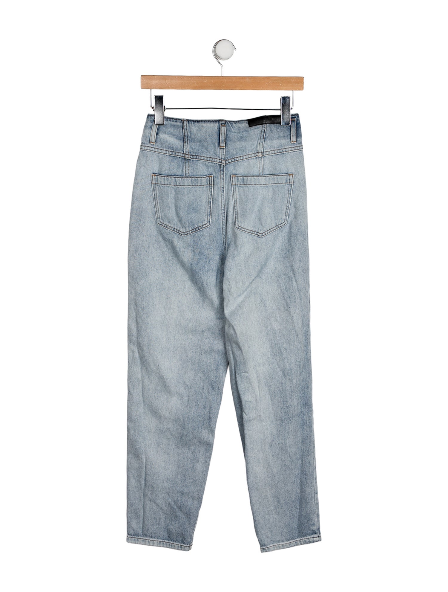 Iro High-Rise Straight Leg Jeans