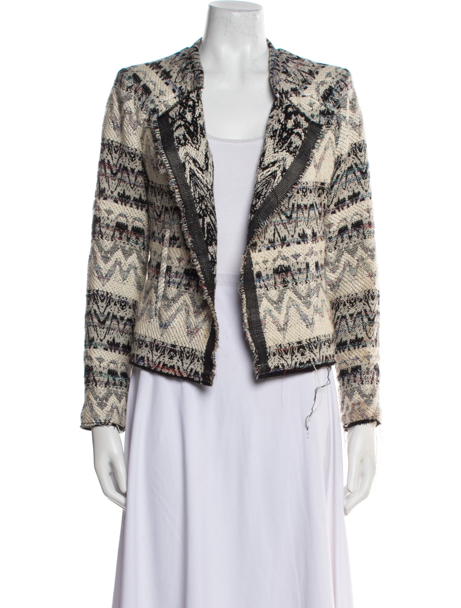 Iro Tweed Tweed Pattern Blazer