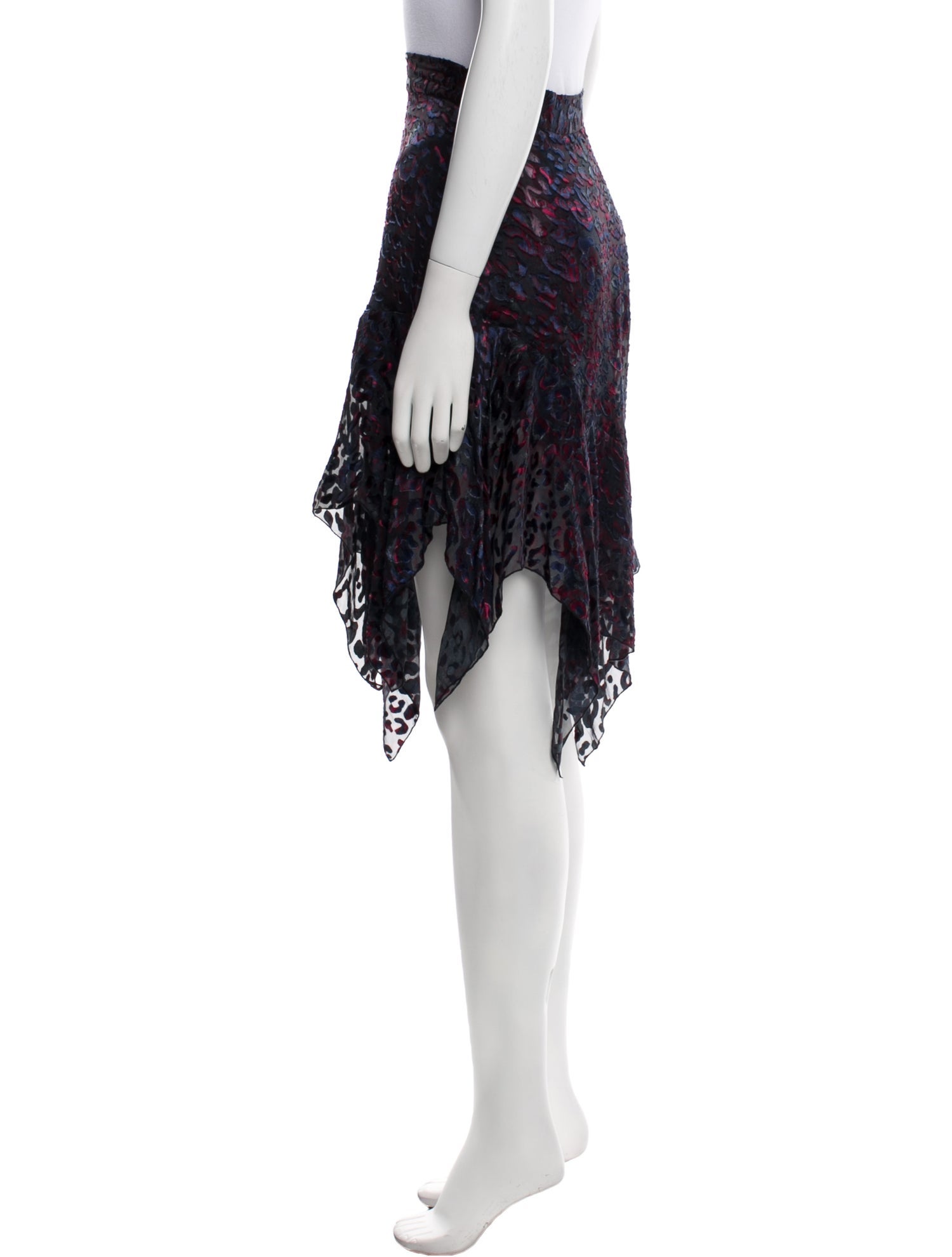 Iro Floral Print Knee-Length Skirt