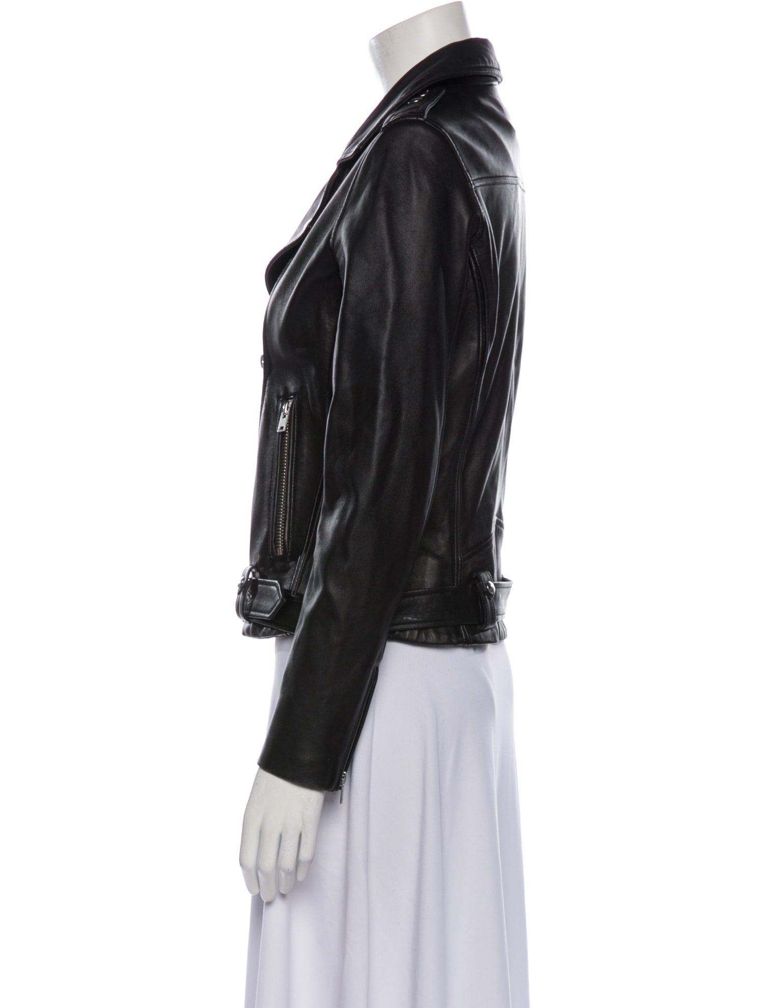 Iro Lamb Leather Biker Jacket