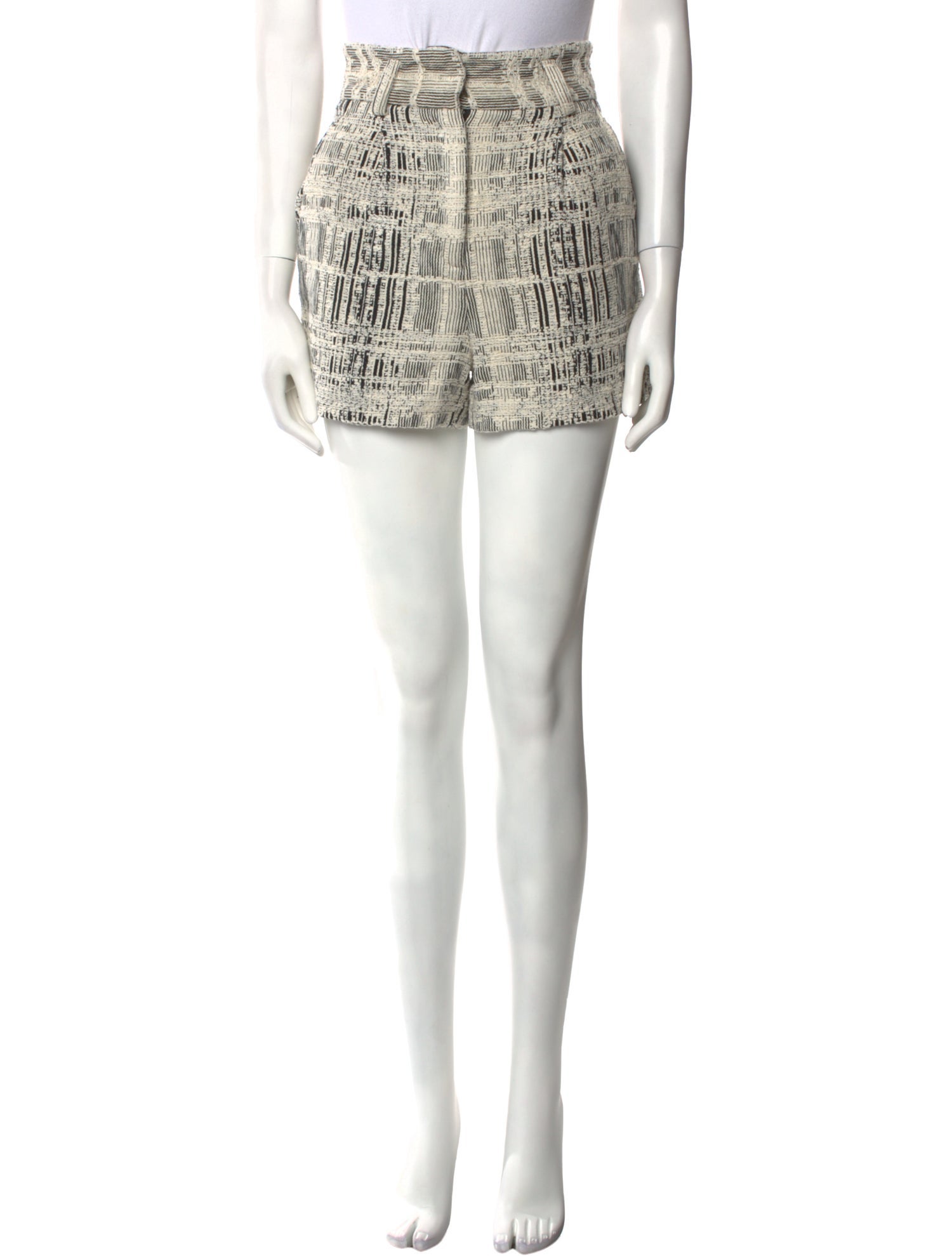 Iro Printed Mini Shorts