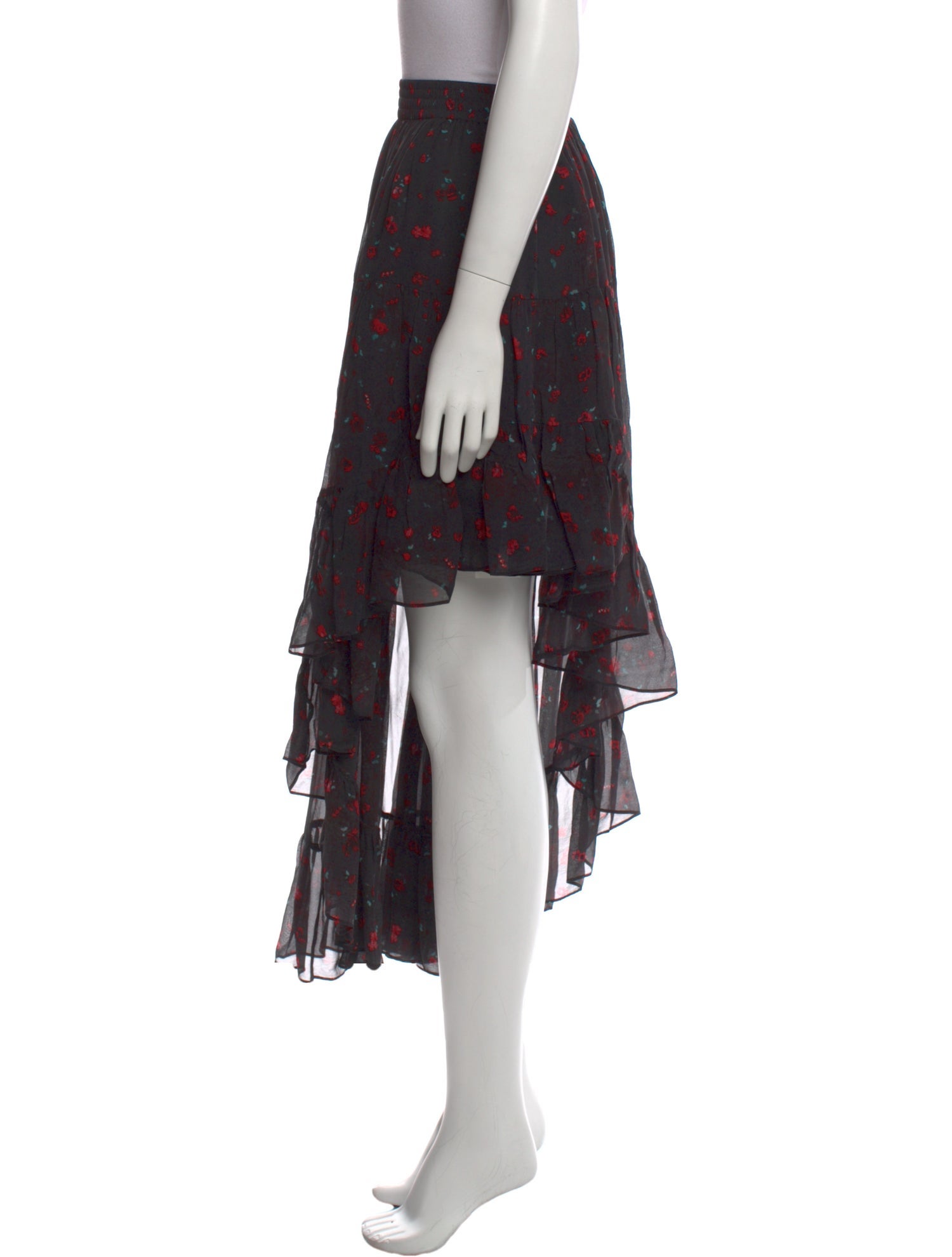 Iro Printed Midi Length Skirt