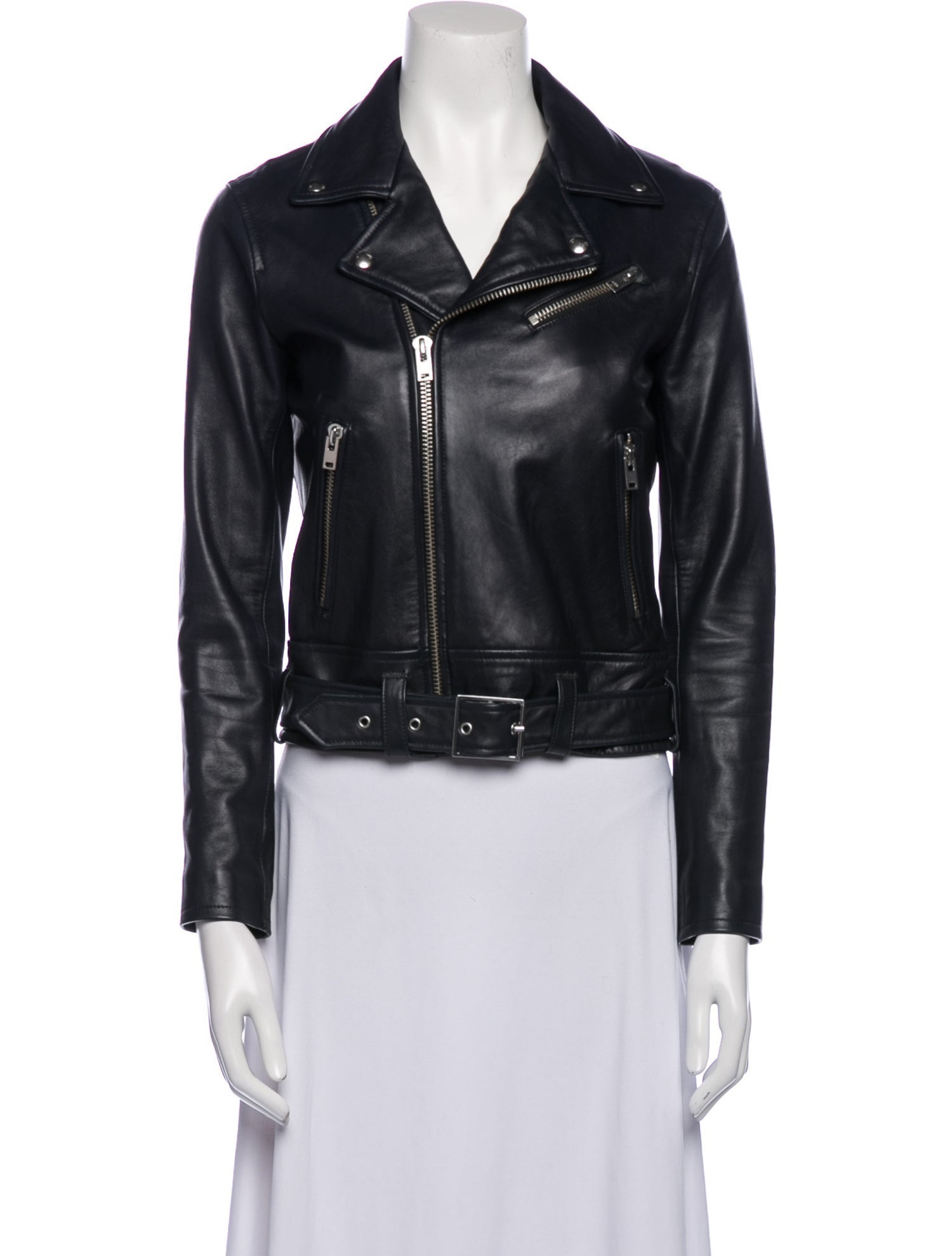 Iro Lamb Leather Biker Jacket