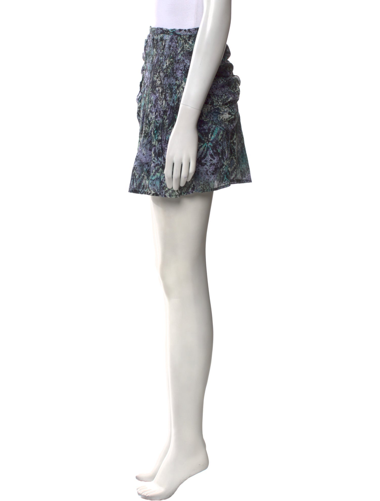 Iro Floral Print Mini Skirt w/ Tags