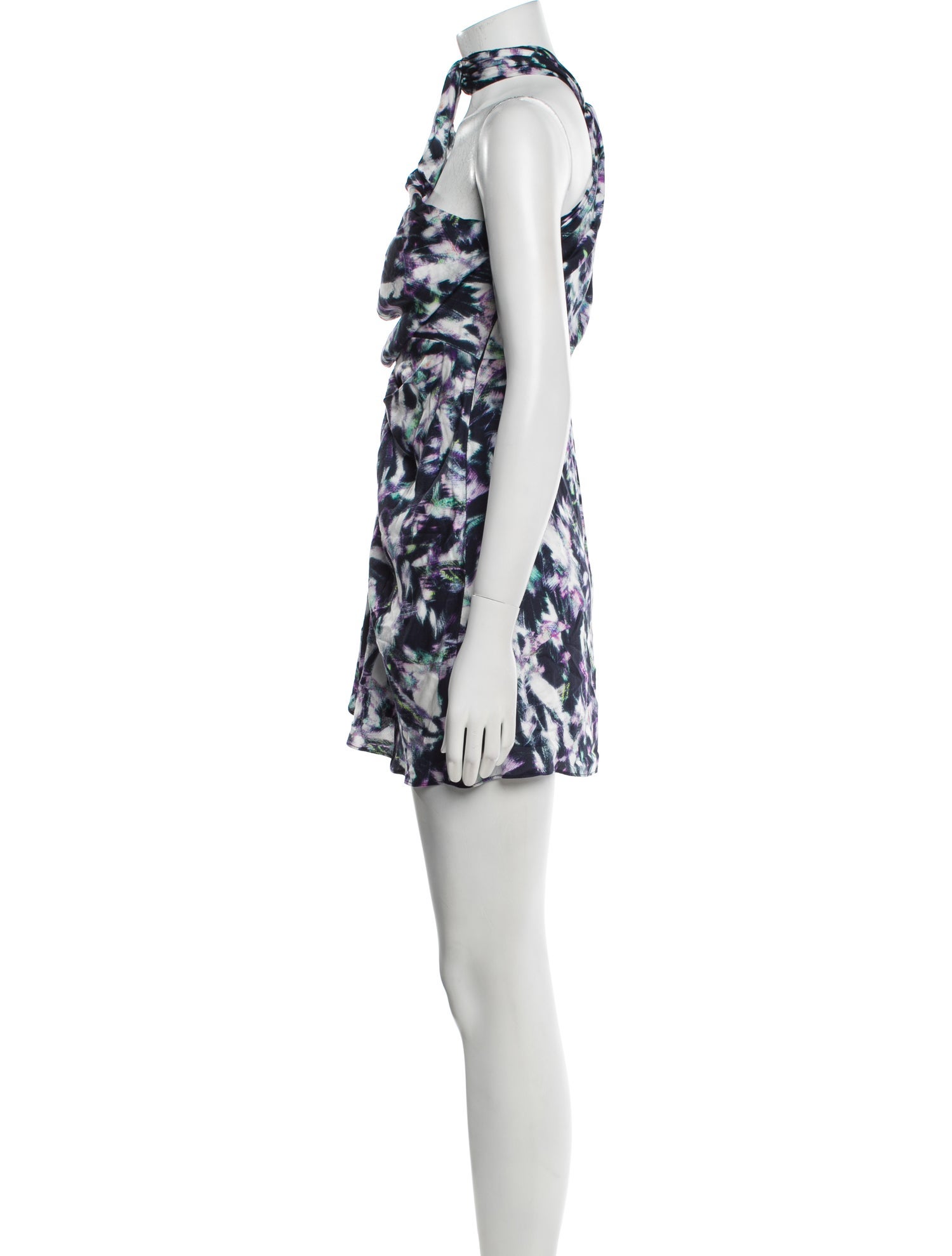Iro Printed Mini Dress