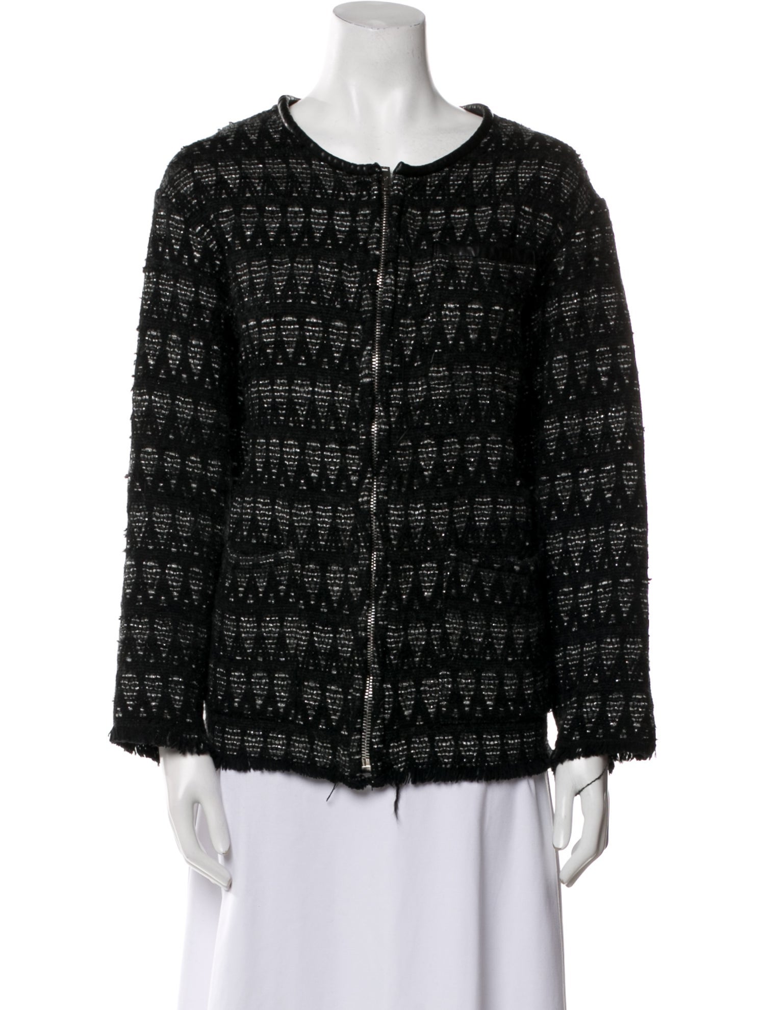 Iro Printed Evening Jacket