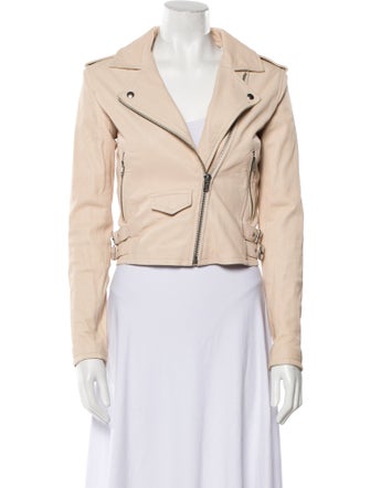 Iro Lamb Leather Biker Jacket
