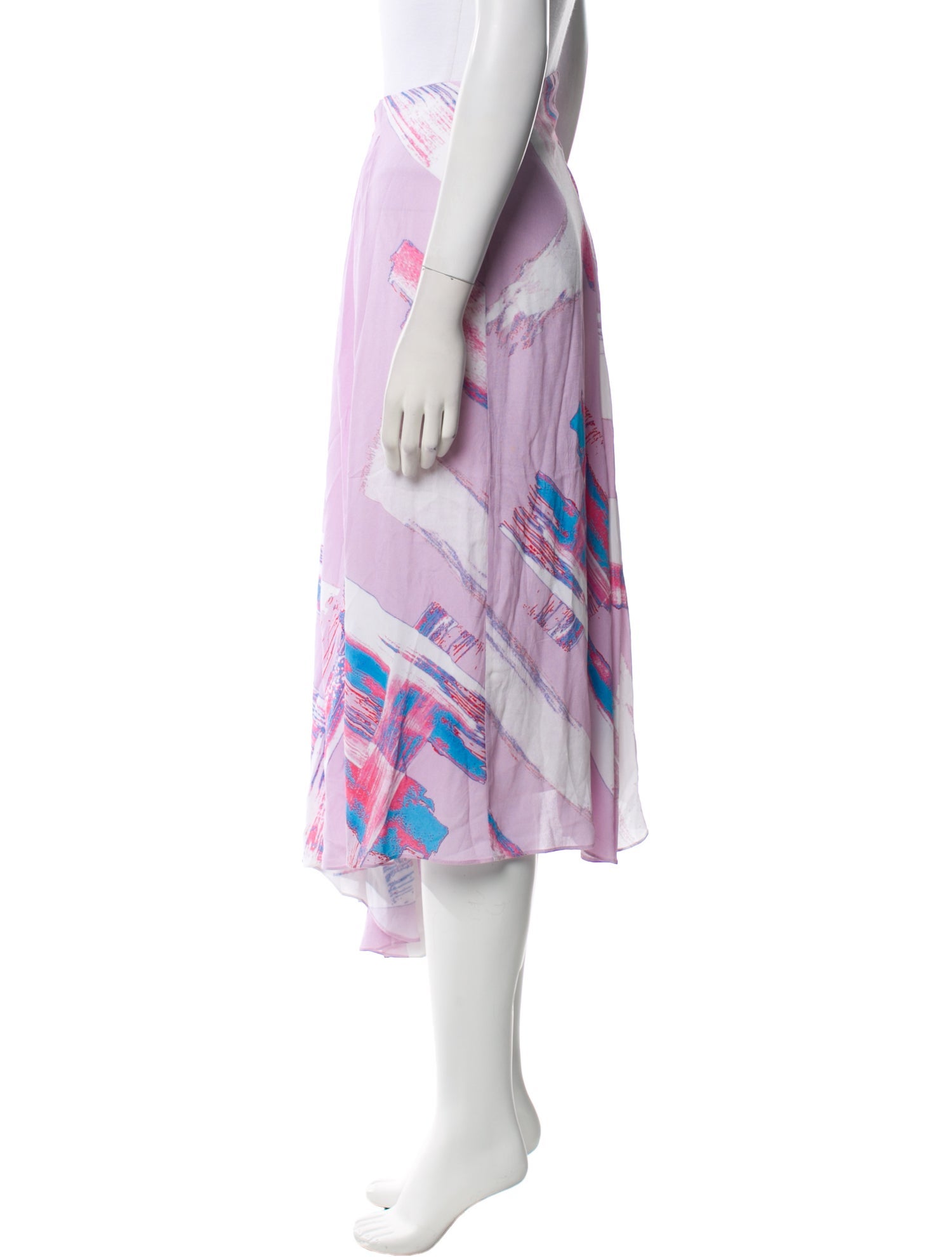 Iro Printed Midi Length Skirt