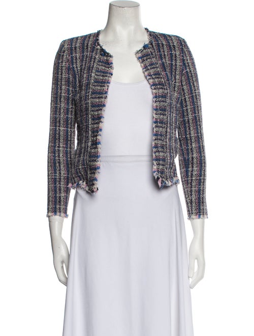 Iro Wool Tweed Pattern Evening Jacket