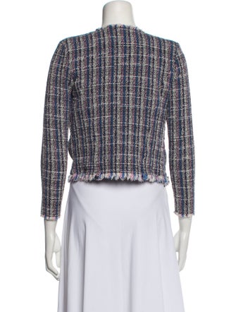 Iro Wool Tweed Pattern Evening Jacket