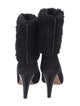Iro Suede Faux Fur Trim Boots