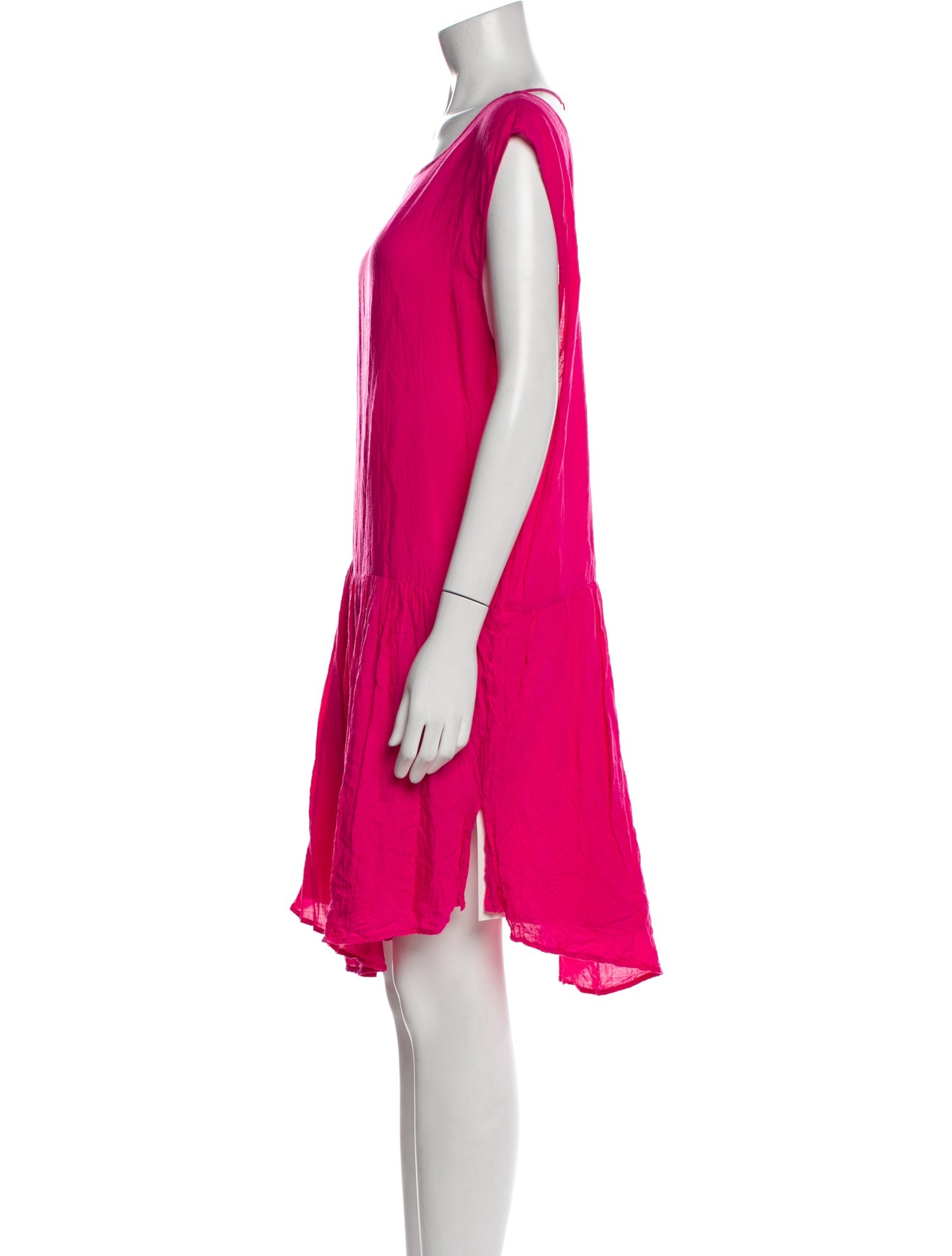 Iro Bateau Neckline Mini Dress