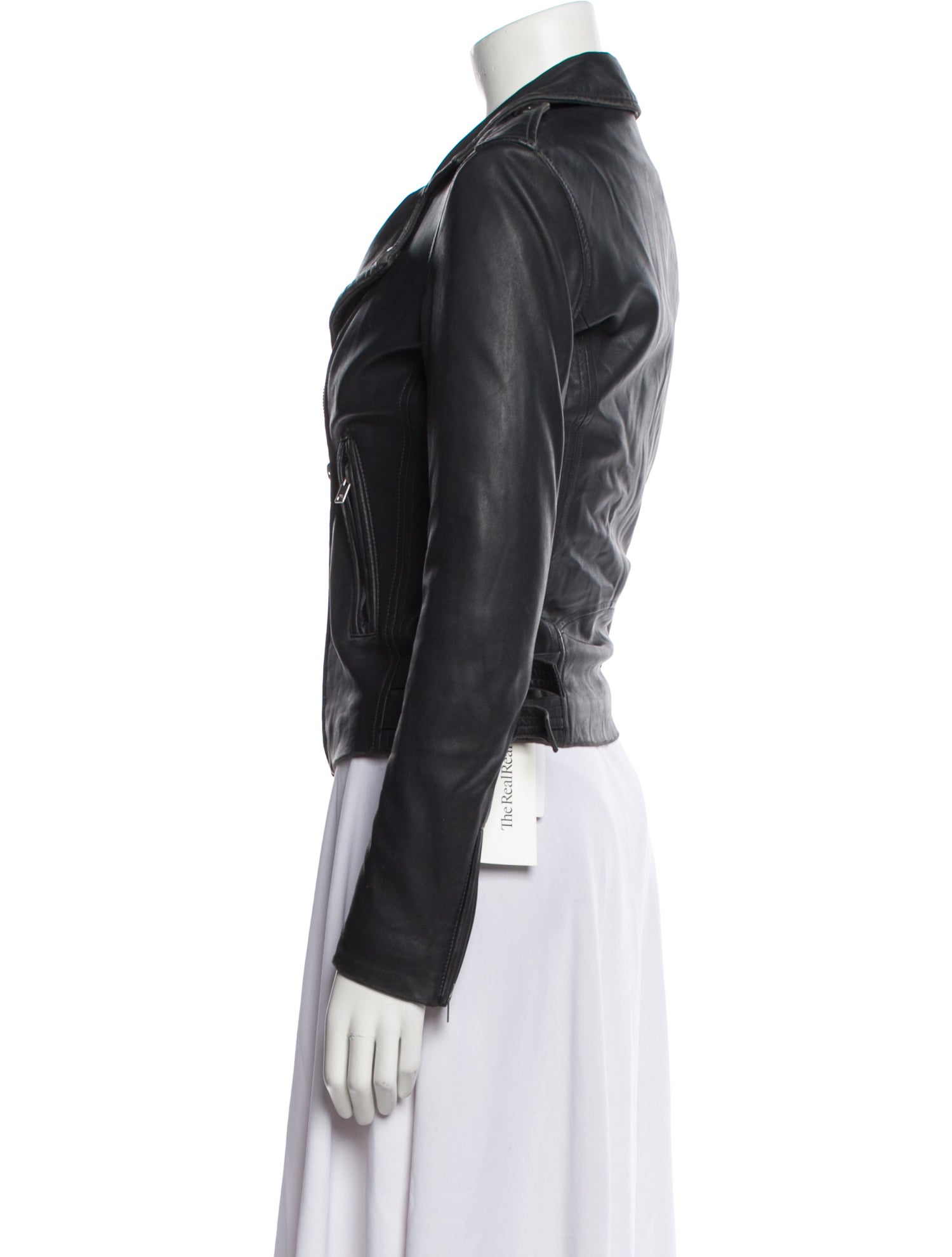Iro Lamb Leather Biker Jacket
