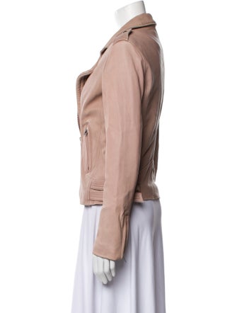 Iro Lamb Leather Biker Jacket