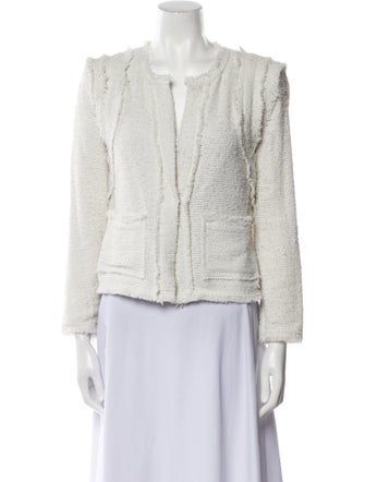 Iro Tweed Pattern Evening Jacket