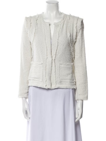 Iro Jackets Tweed Pattern Evening Jacket S