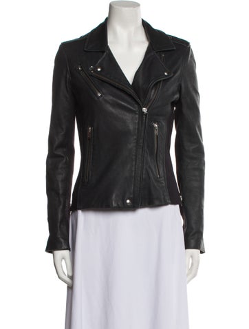 Iro Jackets Leather Biker Jacket M