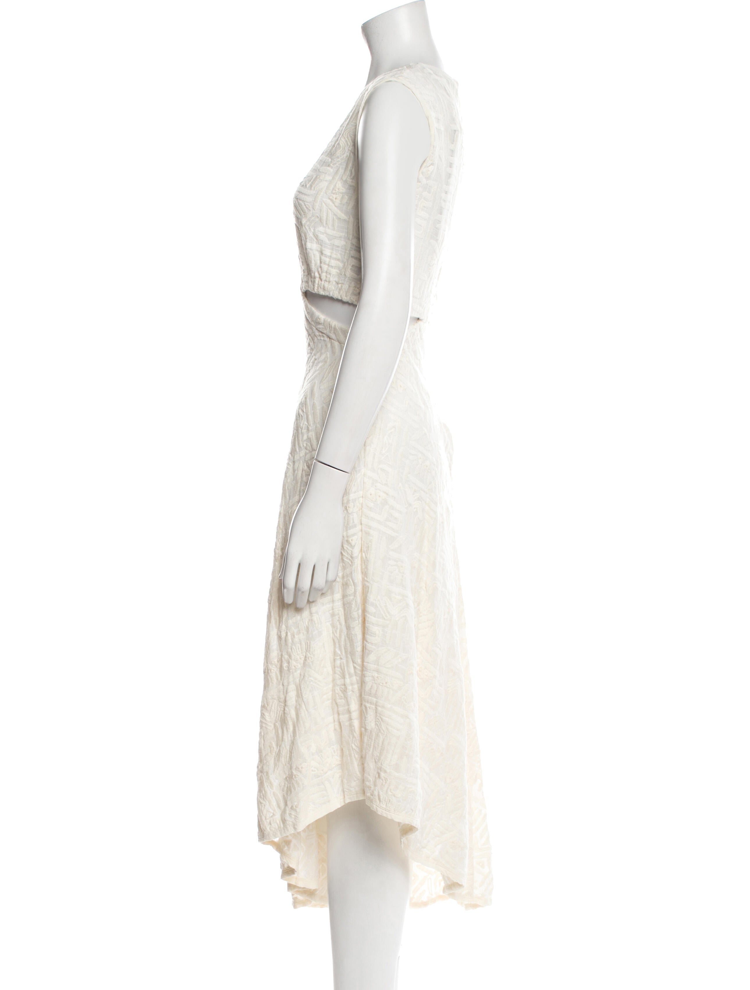 Iro V-Neck Long Dress