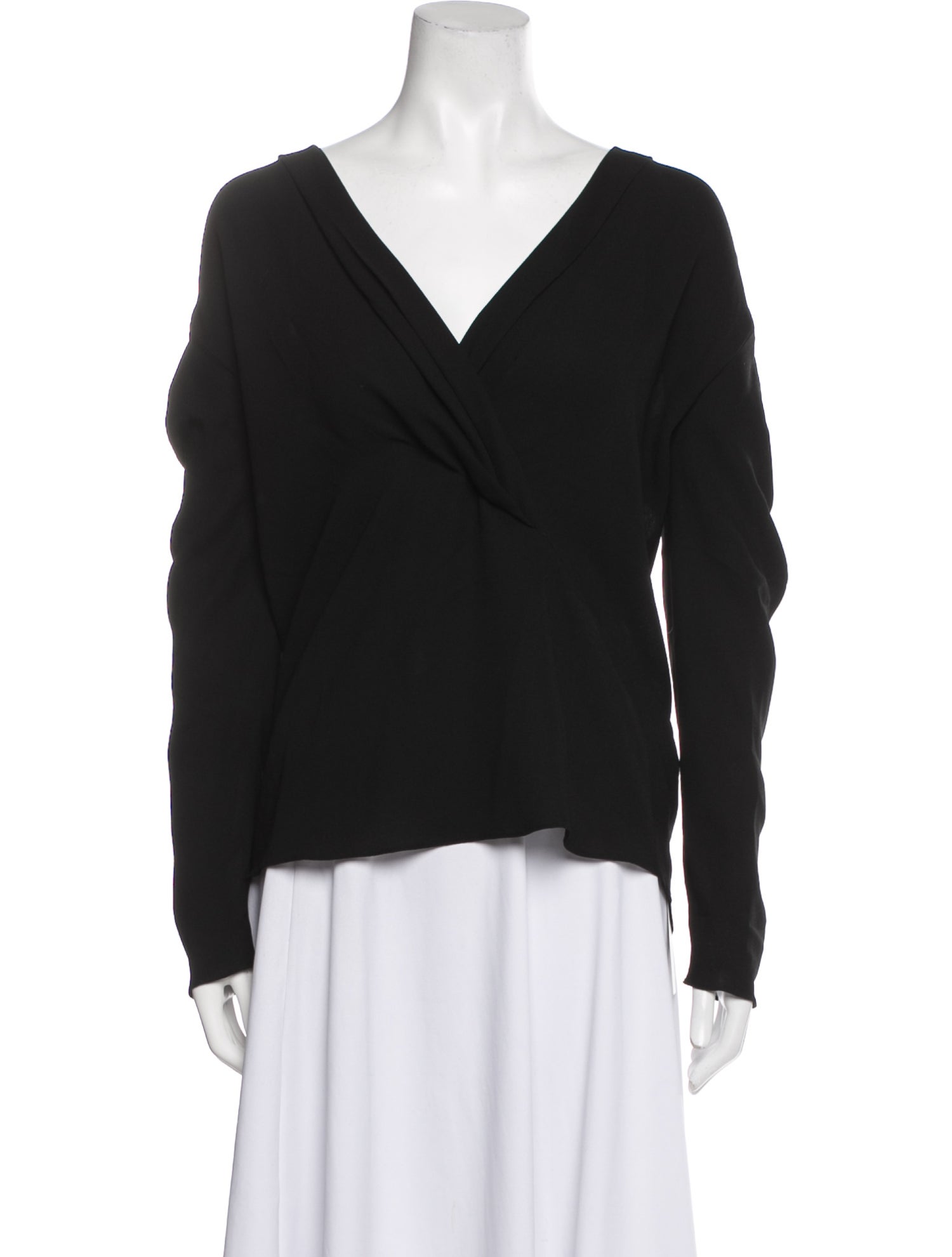 Iro V-Neck Long Sleeve Blouse