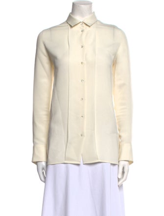 Iro Long Sleeve Button-Up Top