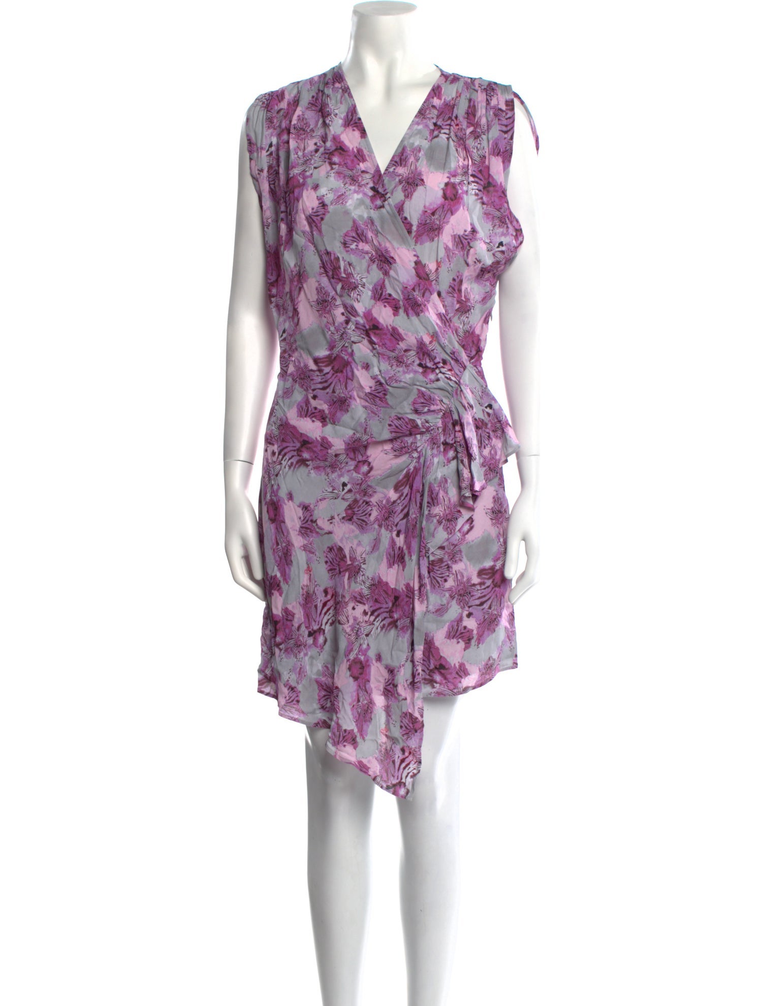 Iro Floral Print Mini Dress