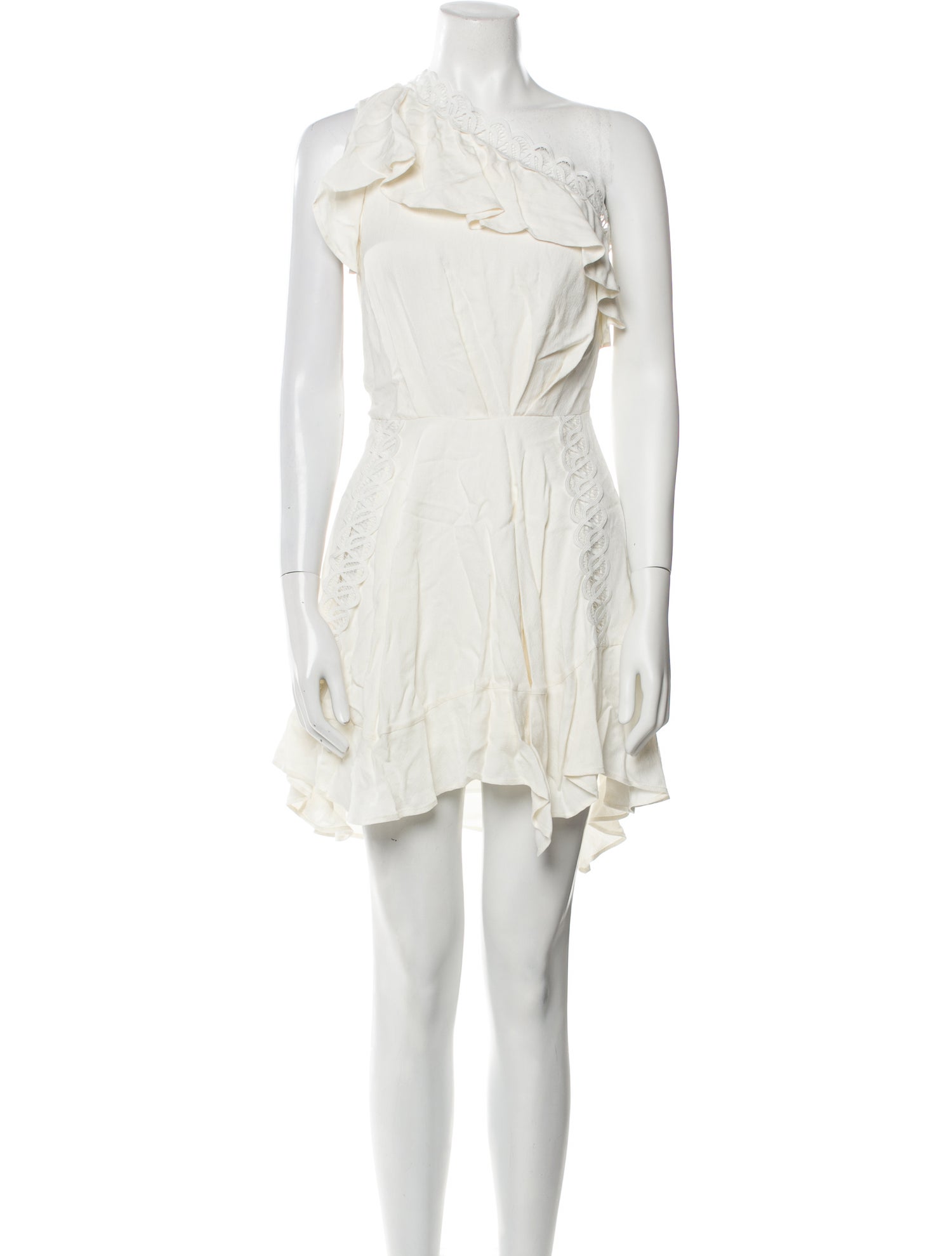 Iro One-Shoulder Mini Dress w/ Tags