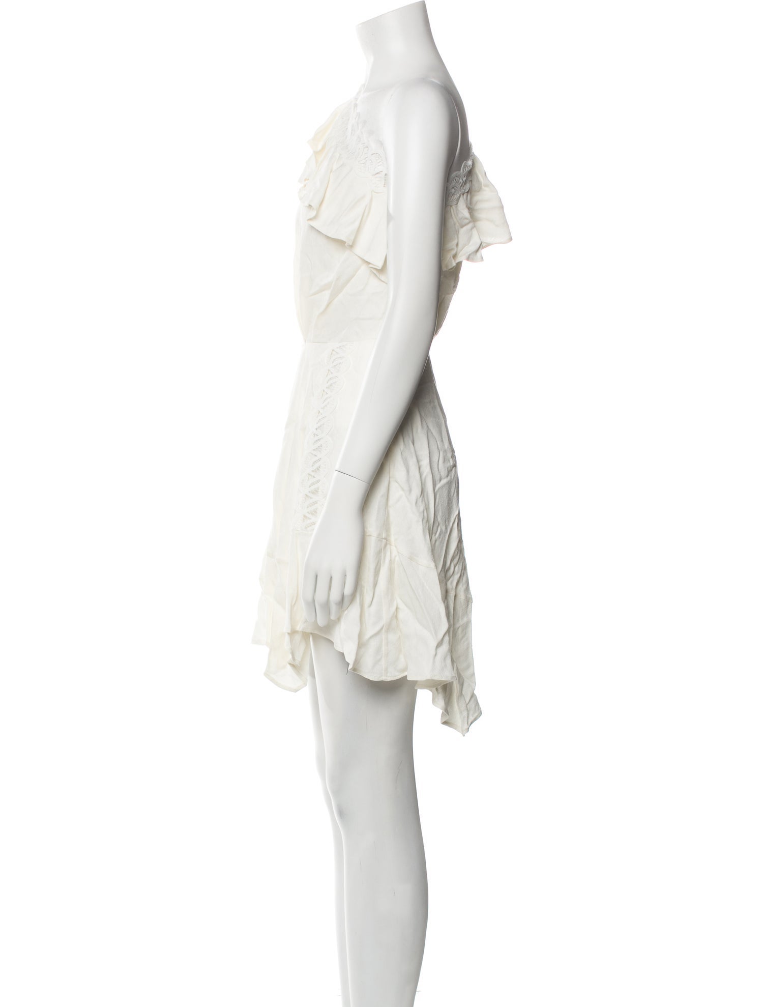 Iro One-Shoulder Mini Dress w/ Tags