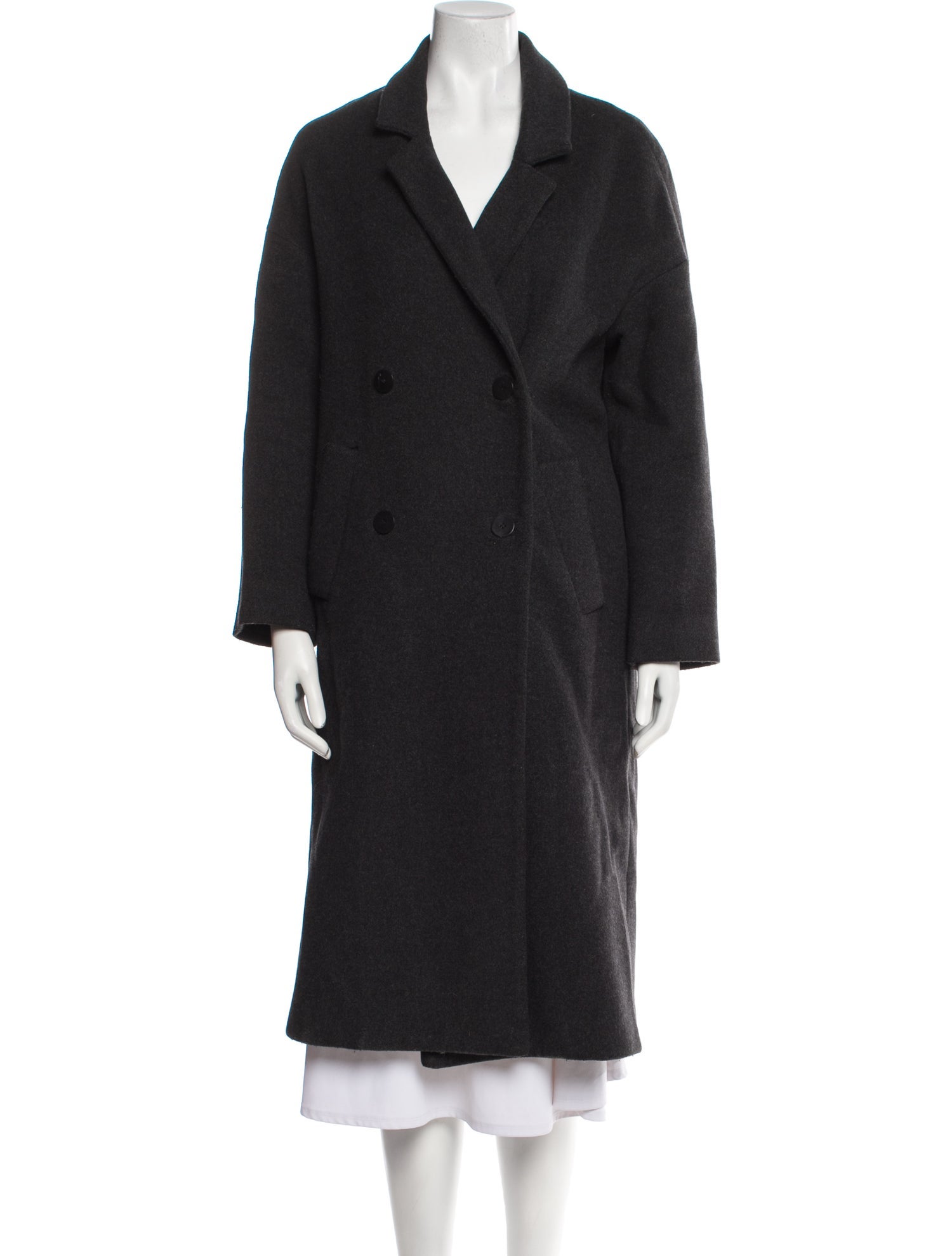 Iro Wool Faux Fur Coat