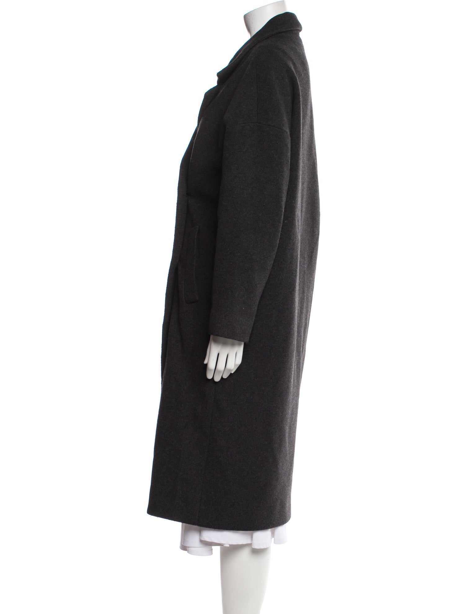 Iro Wool Faux Fur Coat