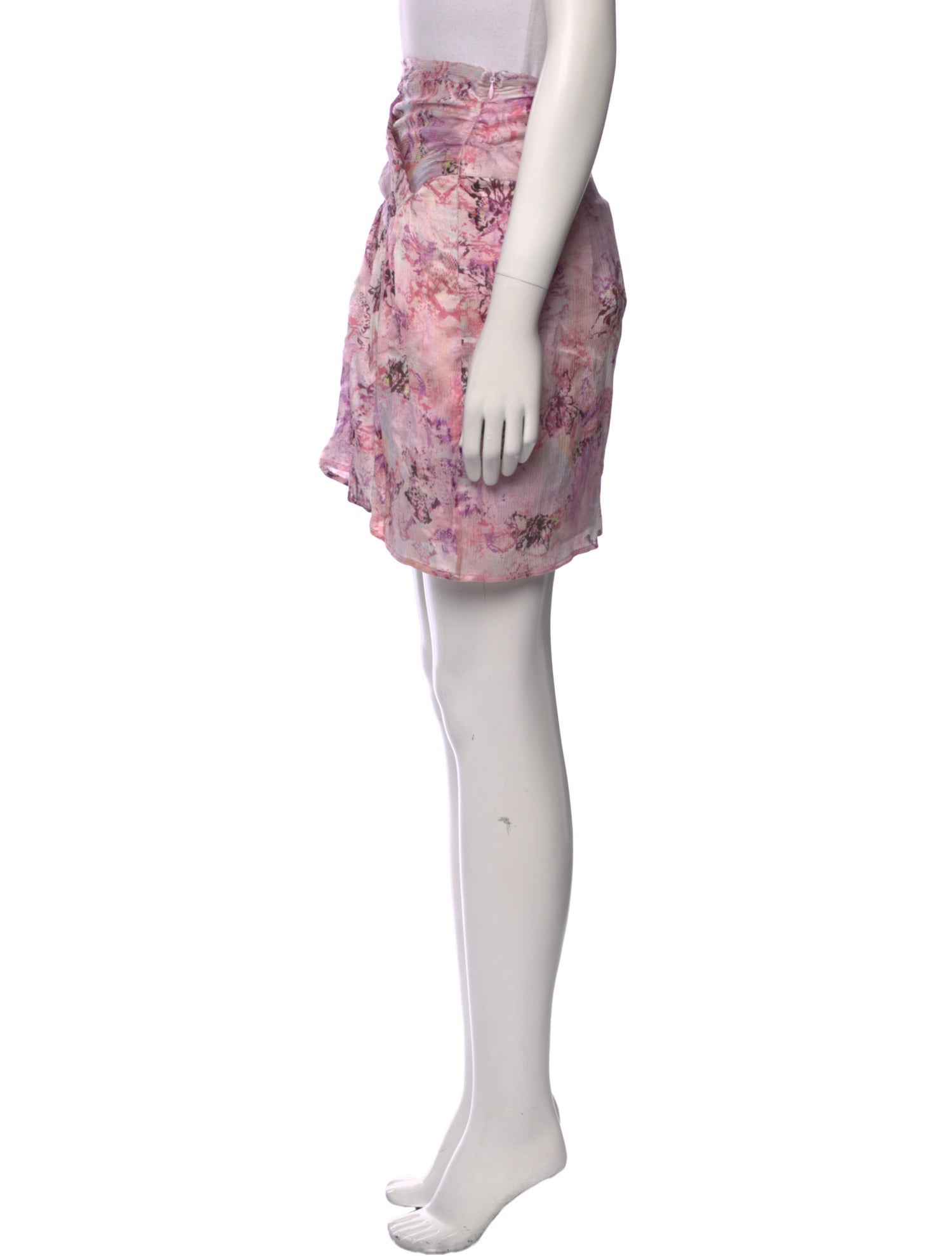 Iro Silk Mini Skirt w/ Tags