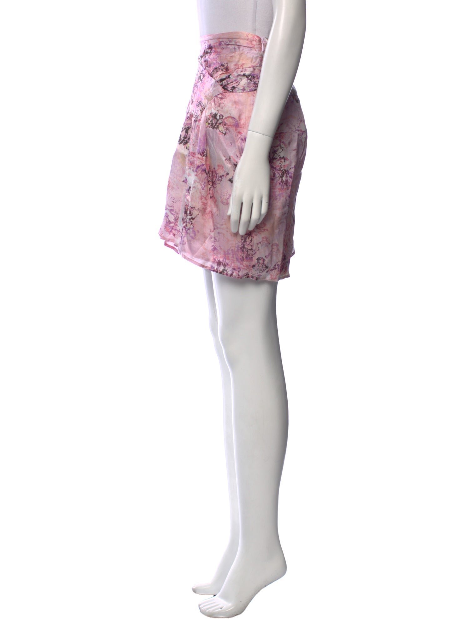 Iro Silk Mini Skirt w/ Tags