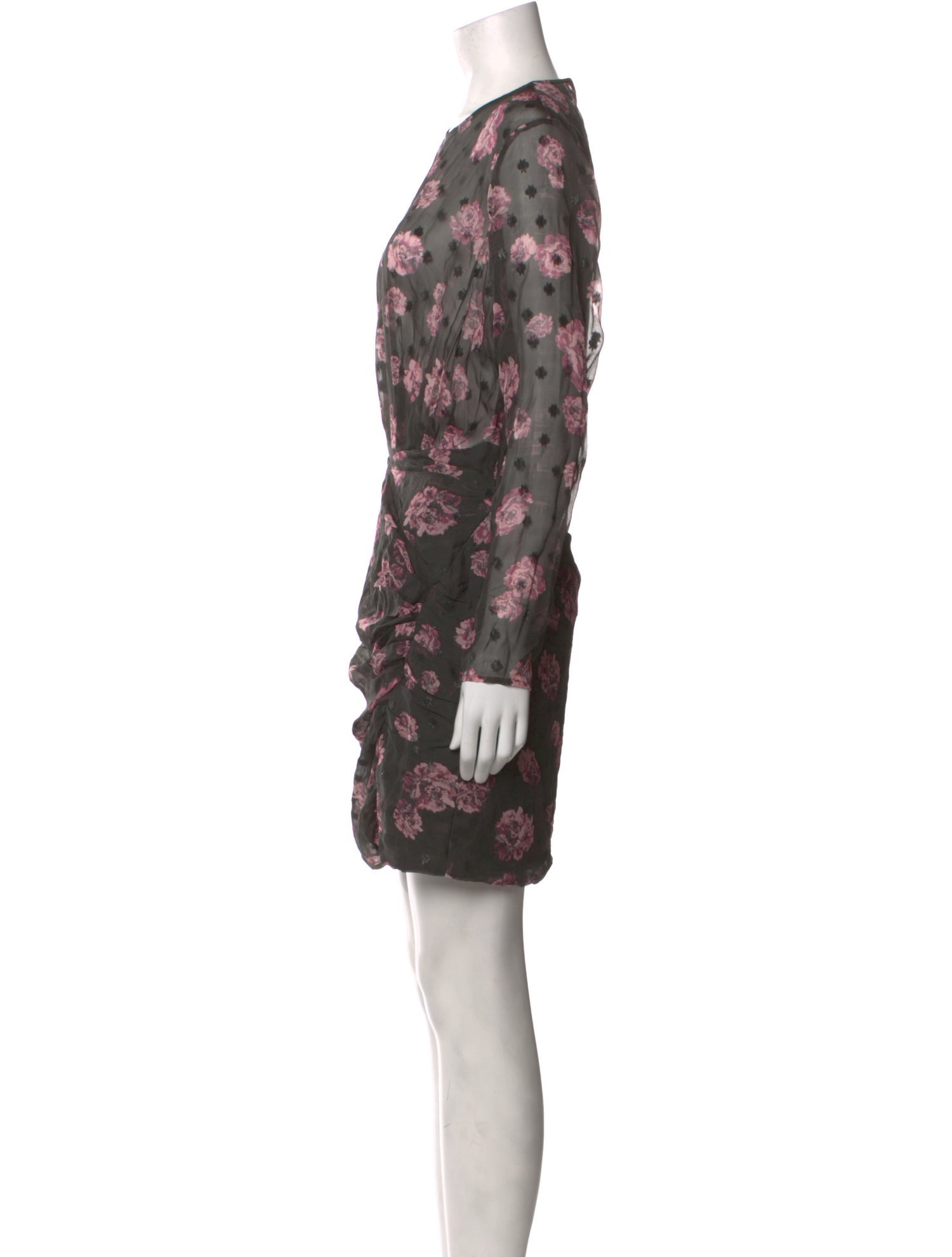 Iro Floral Print Mini Dress