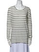 Iro Linen Striped T-Shirt