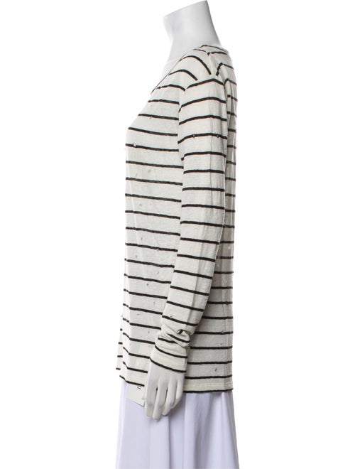 Iro Linen Striped T-Shirt