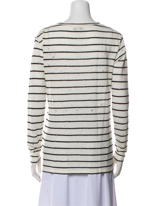 Iro Linen Striped T-Shirt
