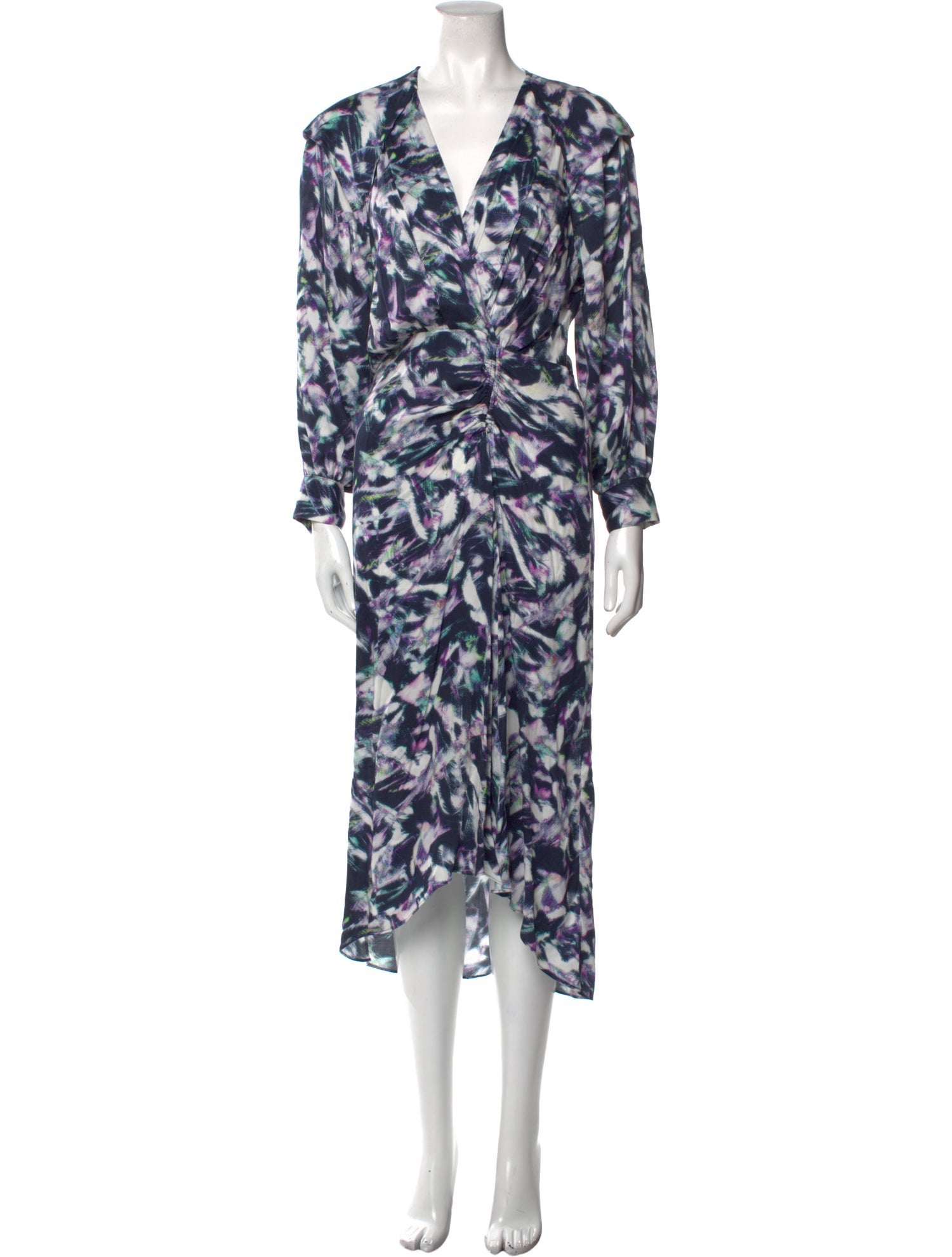 Iro Printed Long Dress