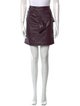 Iro Lamb Leather Mini Skirt