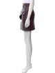 Iro Lamb Leather Mini Skirt