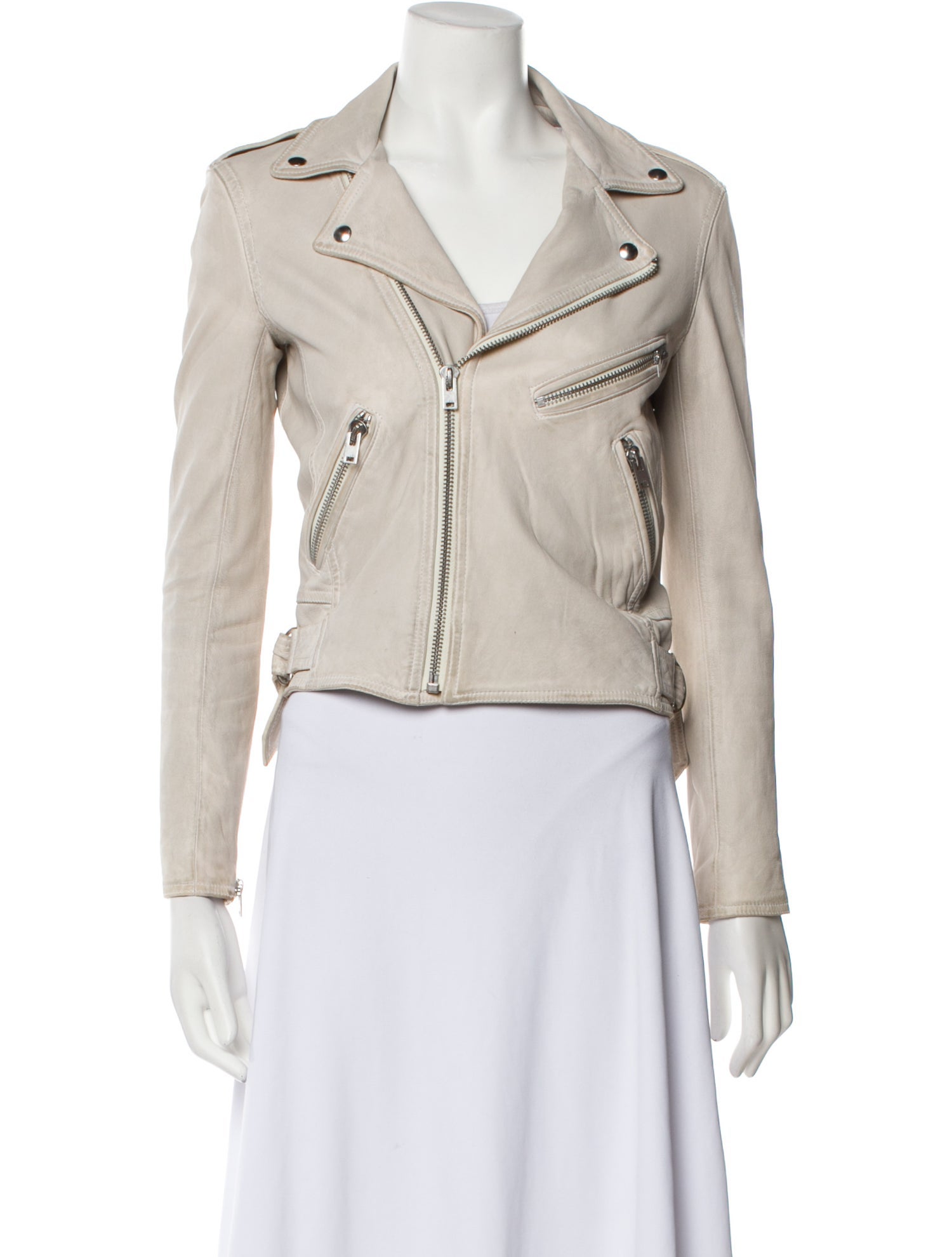 Iro Lamb Leather Biker Jacket