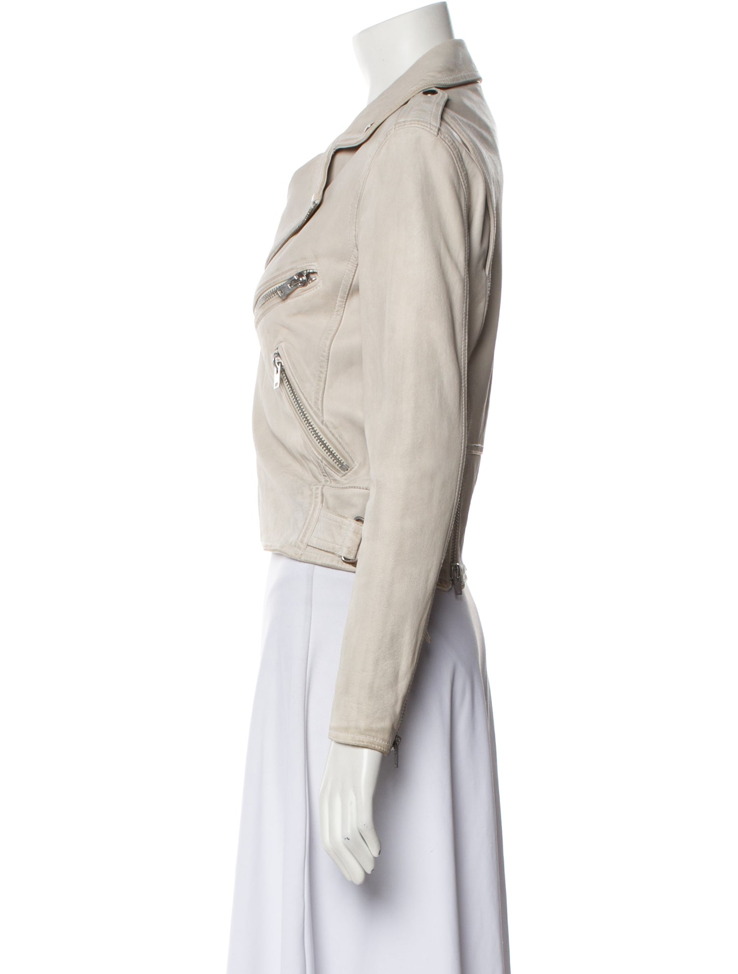 Iro Lamb Leather Biker Jacket