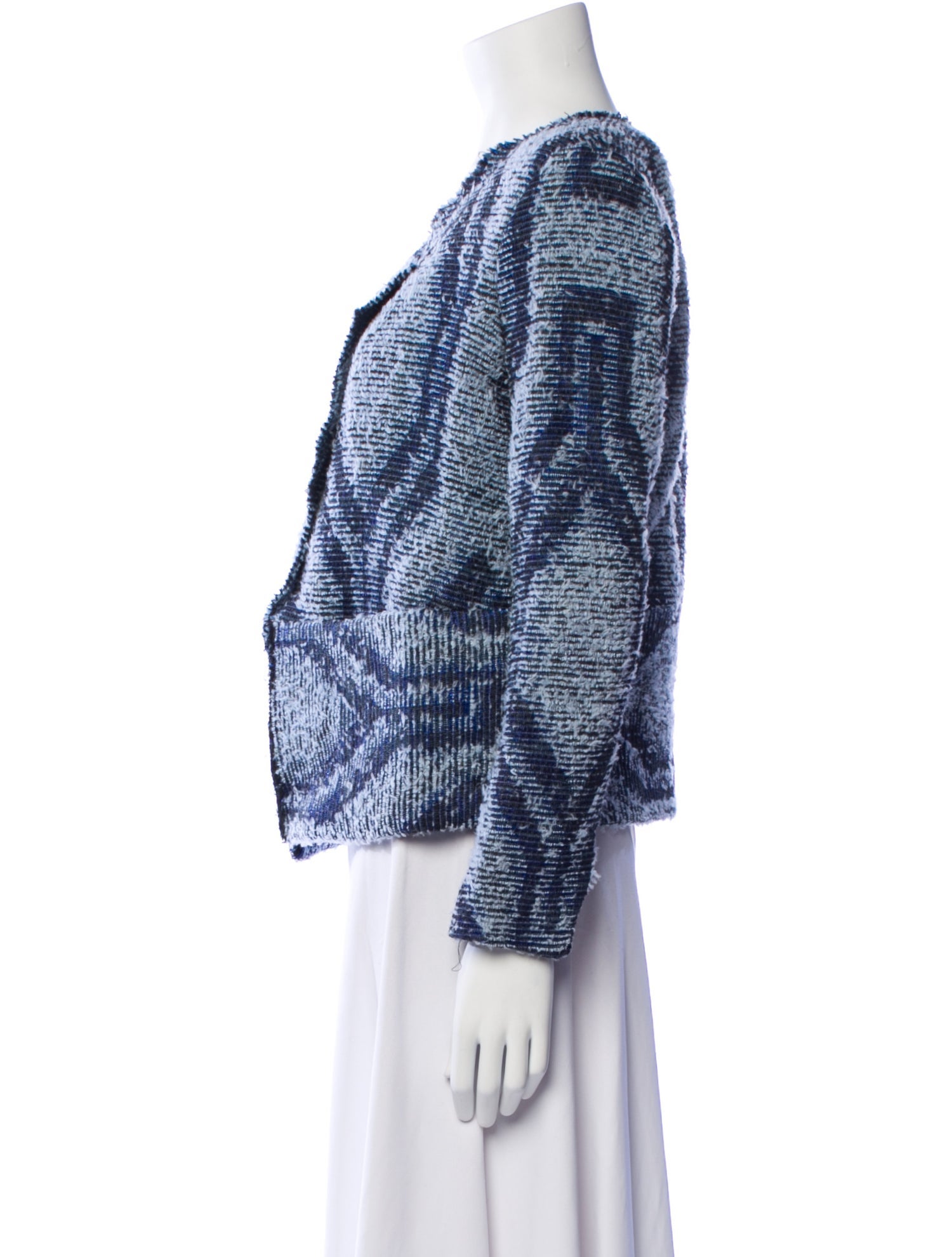 Iro Tweed Pattern Evening Jacket