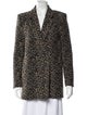 Iro Tweed Pattern Peacoat