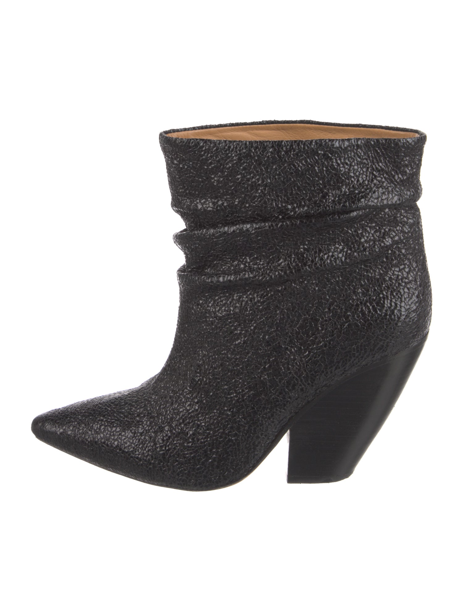 Iro Leather Printed Boots