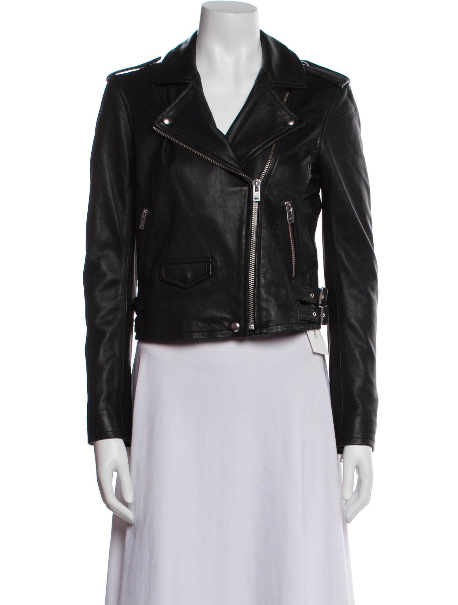 Iro Lamb Leather Biker Jacket