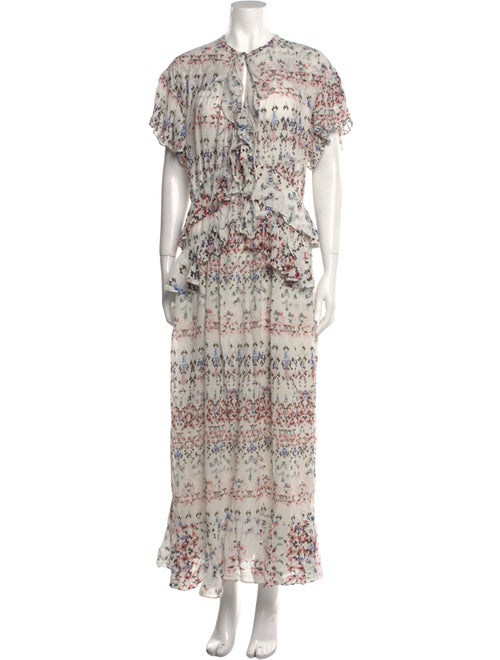 Iro Printed Long Dress