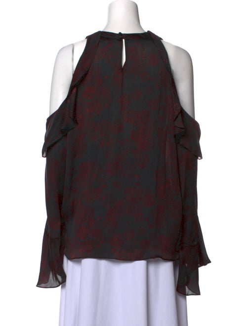 Iro Silk Tie-Dye Print Blouse