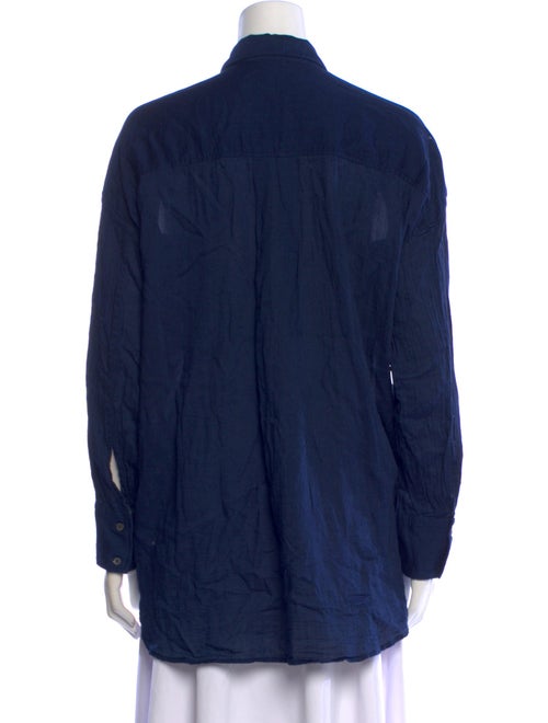 Iro Long Sleeve Button-Up Top