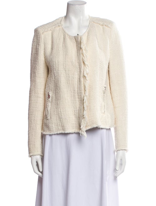 Iro Tweed Pattern Evening Jacket