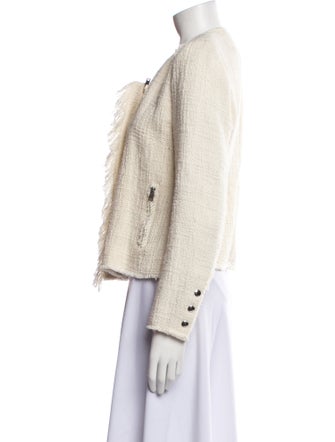 Iro Tweed Pattern Evening Jacket