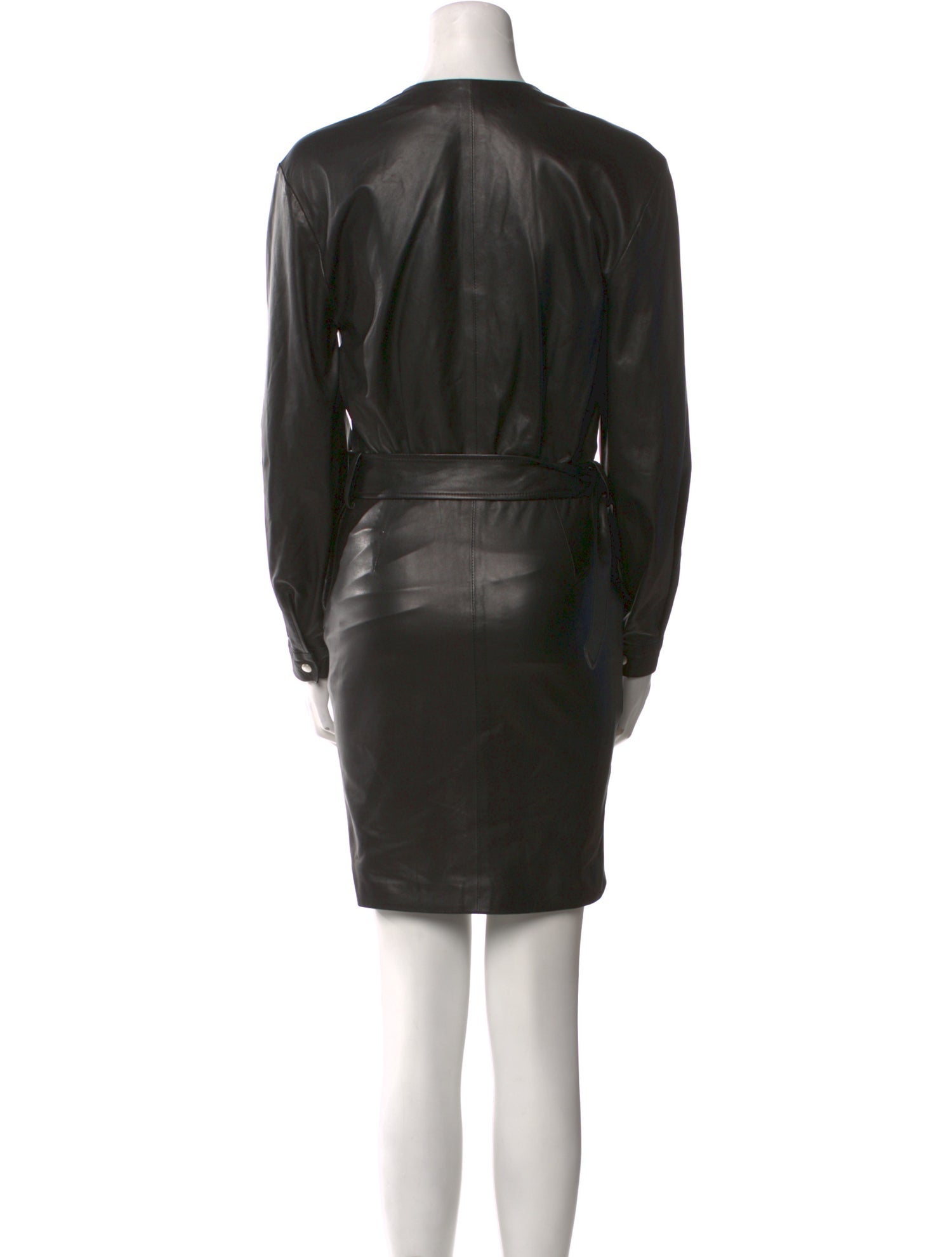 Iro Lamb Leather Mini Dress